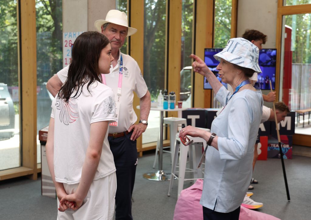 Princess Anne sported a bucket hat in Paris