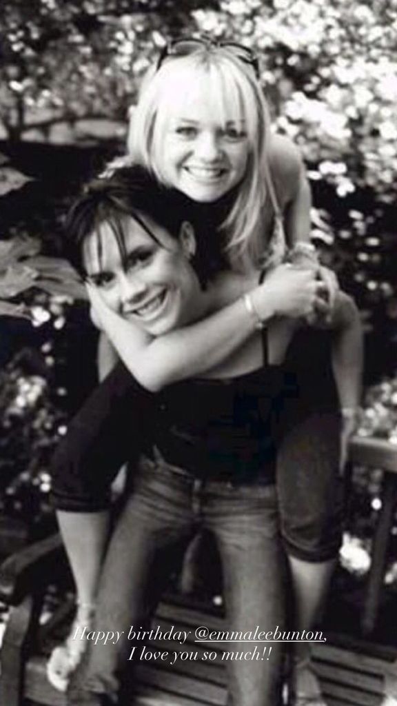 Victoria Beckham and Emma Bunton