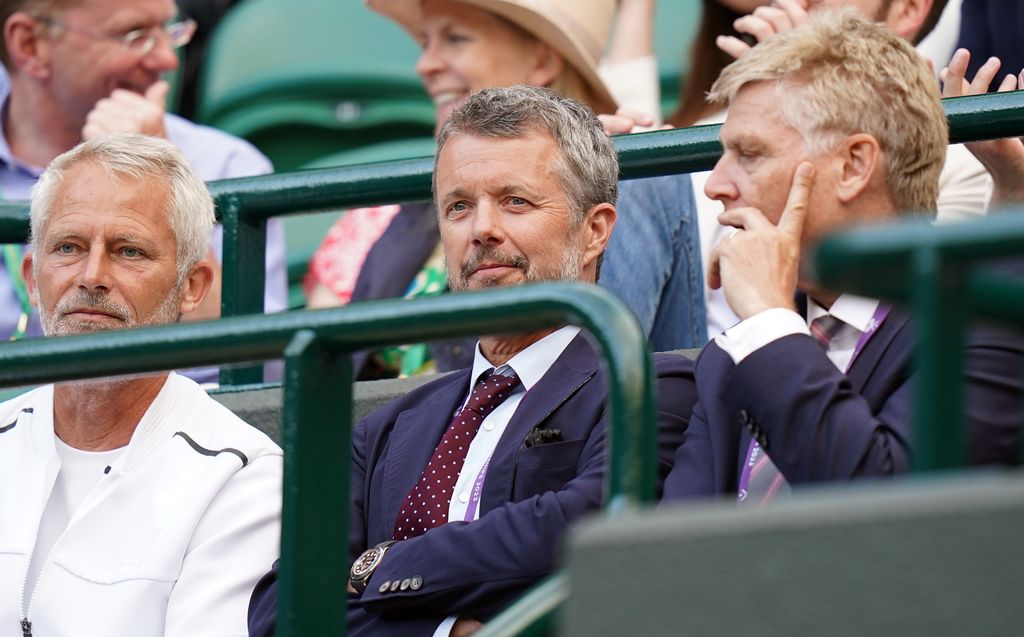Crown Prince Frederik watched Holger Rune in action against Grigor Dimitrov