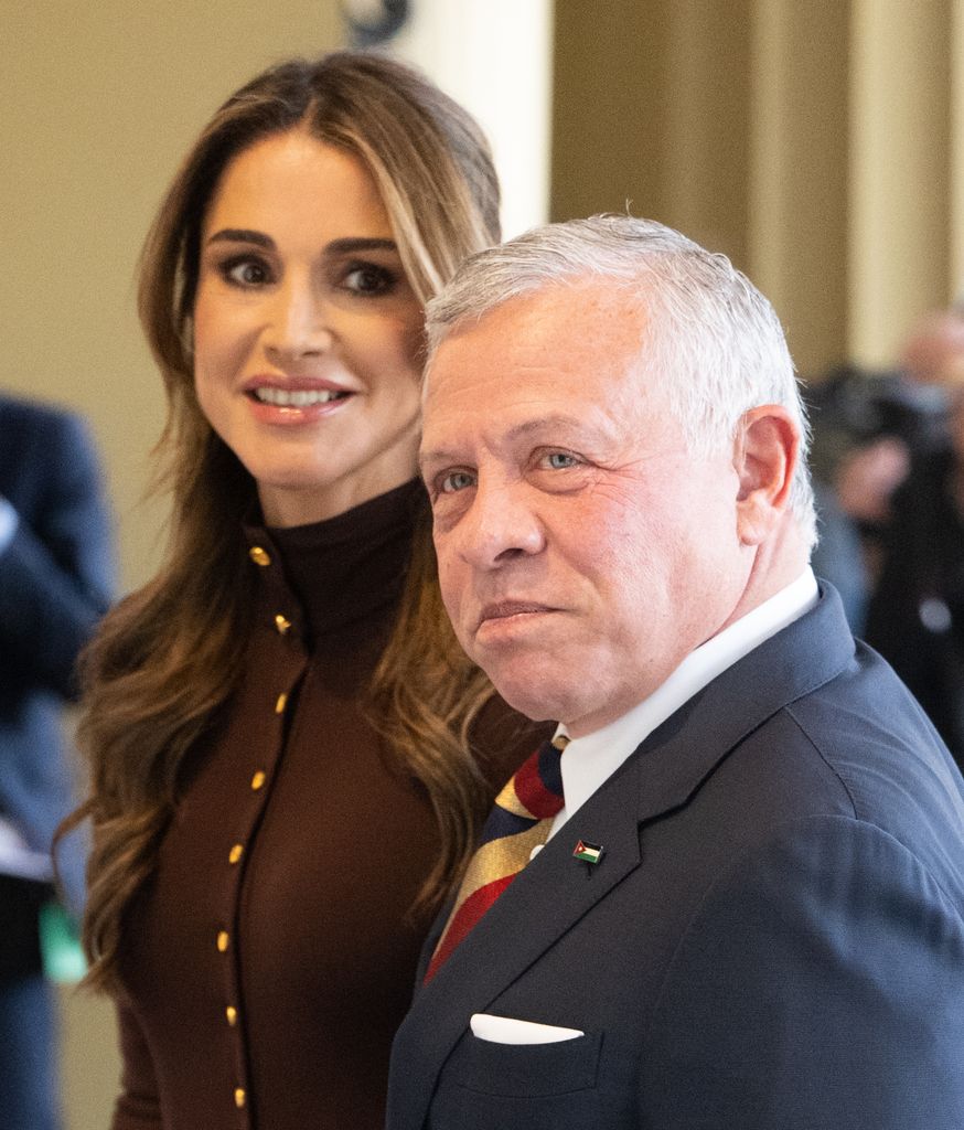 Queen Rania and King Abdullah 