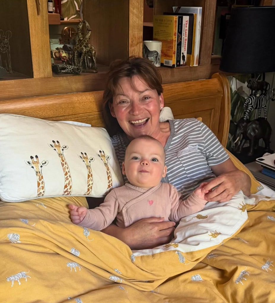 Lorraine Kelly was getting better at home after her surgery