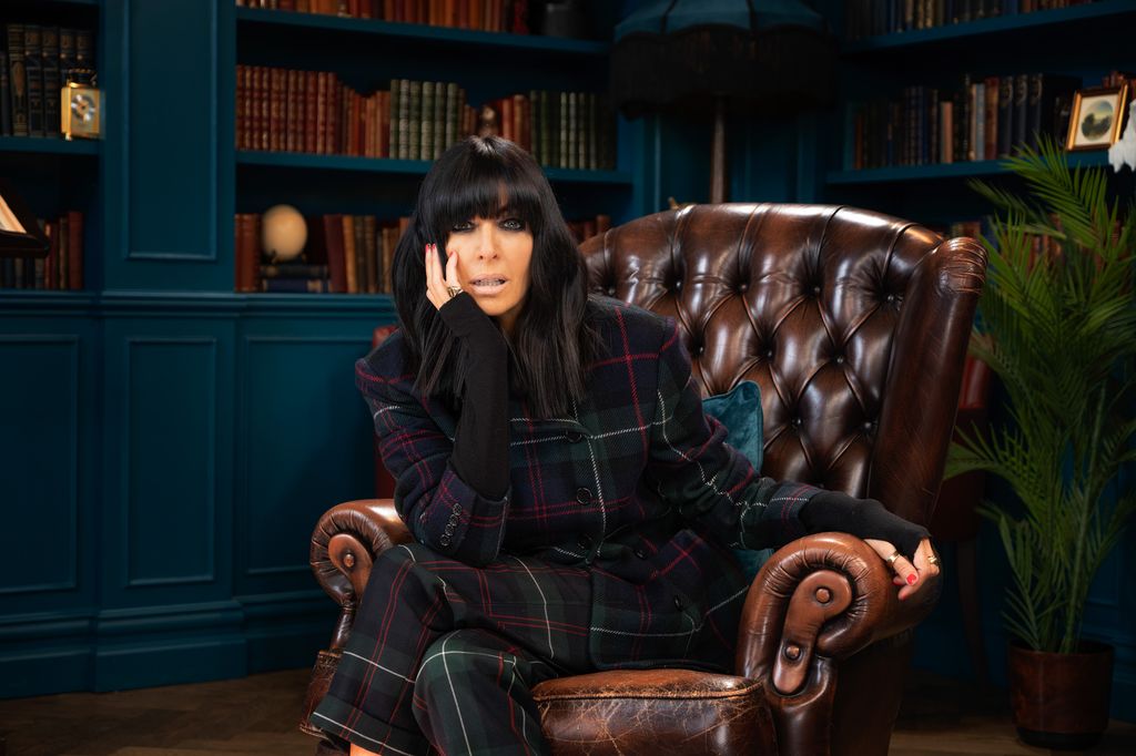 Claudia Winkleman's traitors outfits