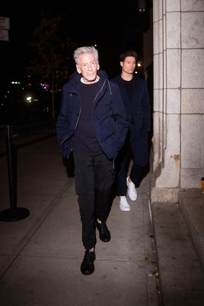 photo of calvin klein and boyfriend kevin baker in nyc