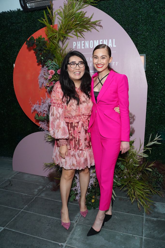  Jenny Han and Lola Tung attend cocktail party with women in media and entertainment 