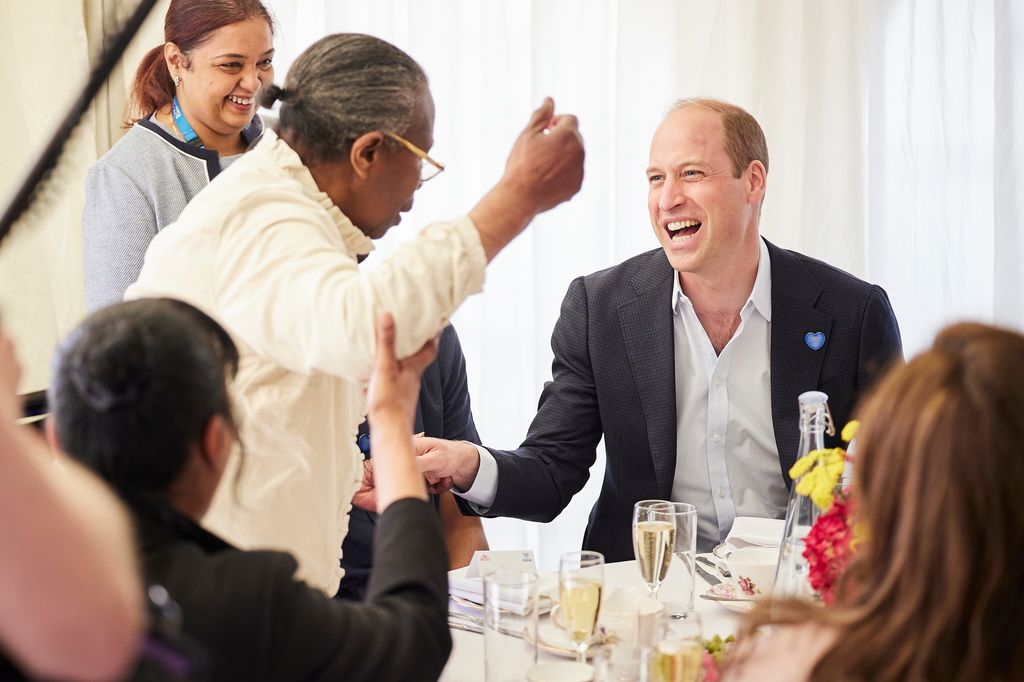 Prince William at NHS Big Tea Party