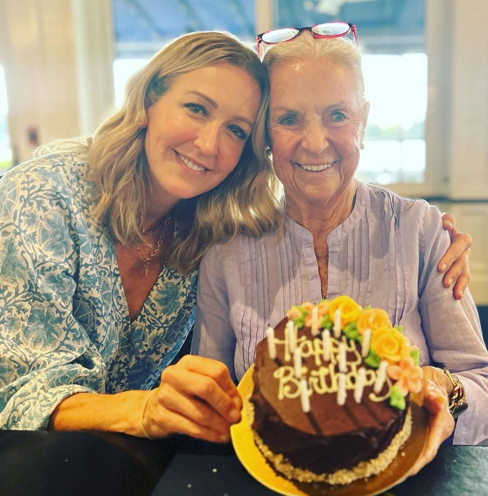 Lara Spencer celebrates her mother Carolyn's birthday in a photo shared on Instagram