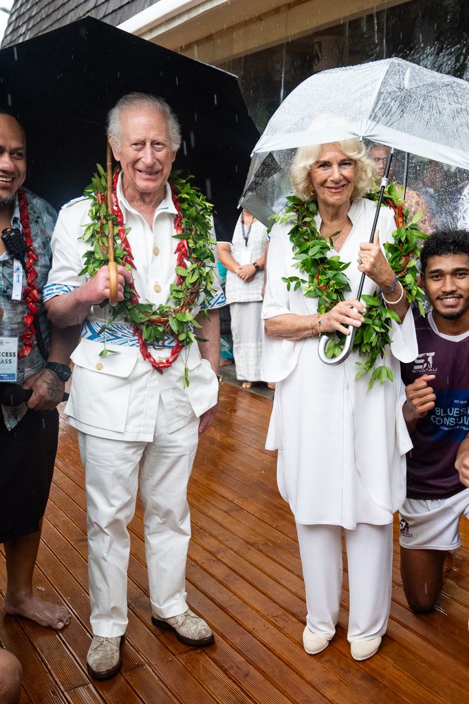 Charles and Camilla in Samoa