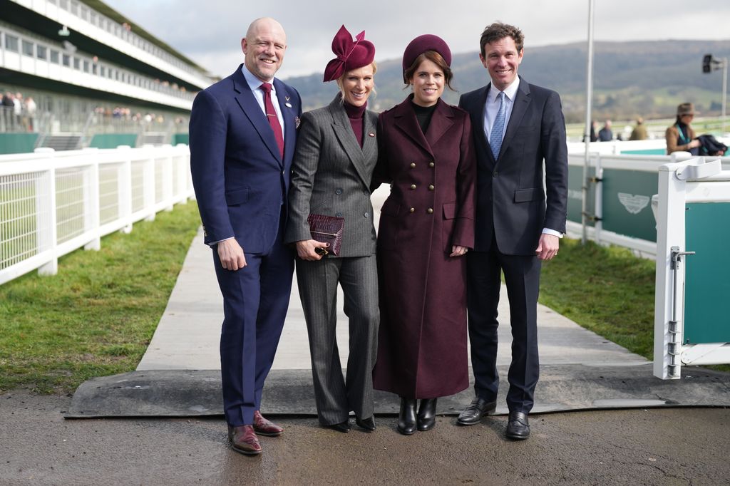 Zara Tindall y la princesa Eufenie a la fiesta de Cheltenham