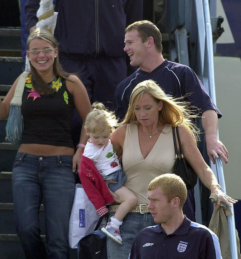 Coleen and Wayne Rooney in 2003
