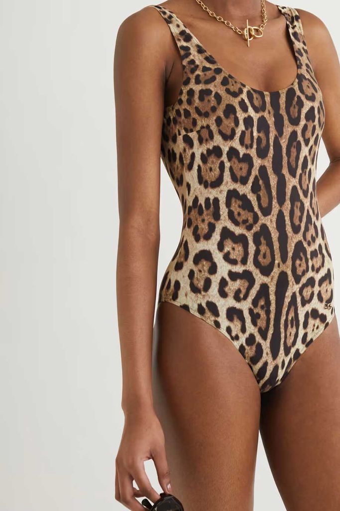 D&G leopard swimsuit