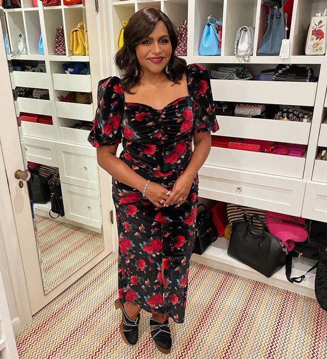 Mindy Kaling's LA mansion is one of the most colourful homes you'll ever  see