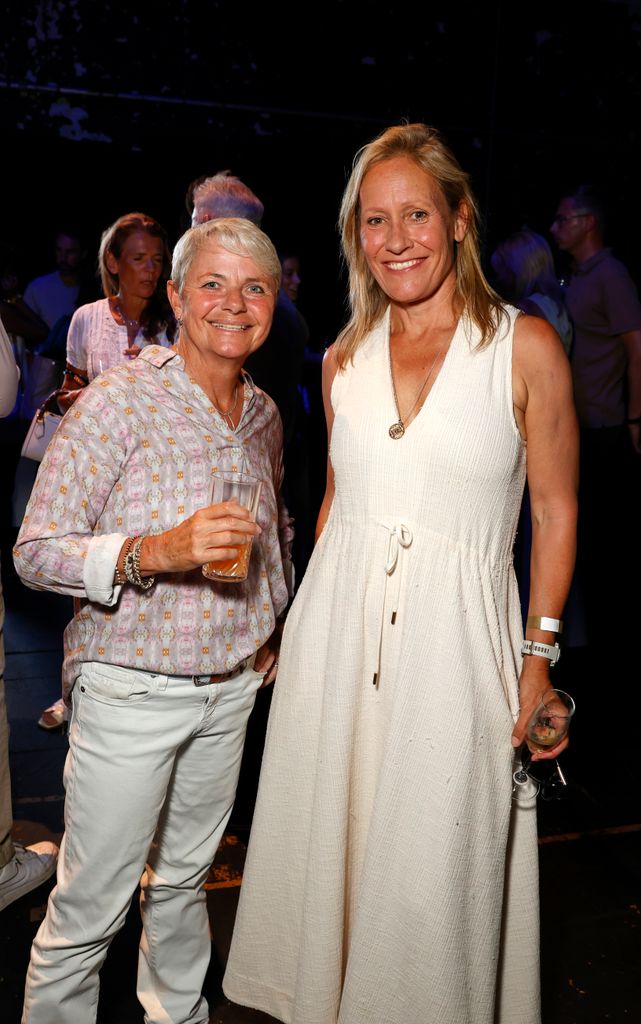 Alice Arnold and Sophie Raworth poses for a picture