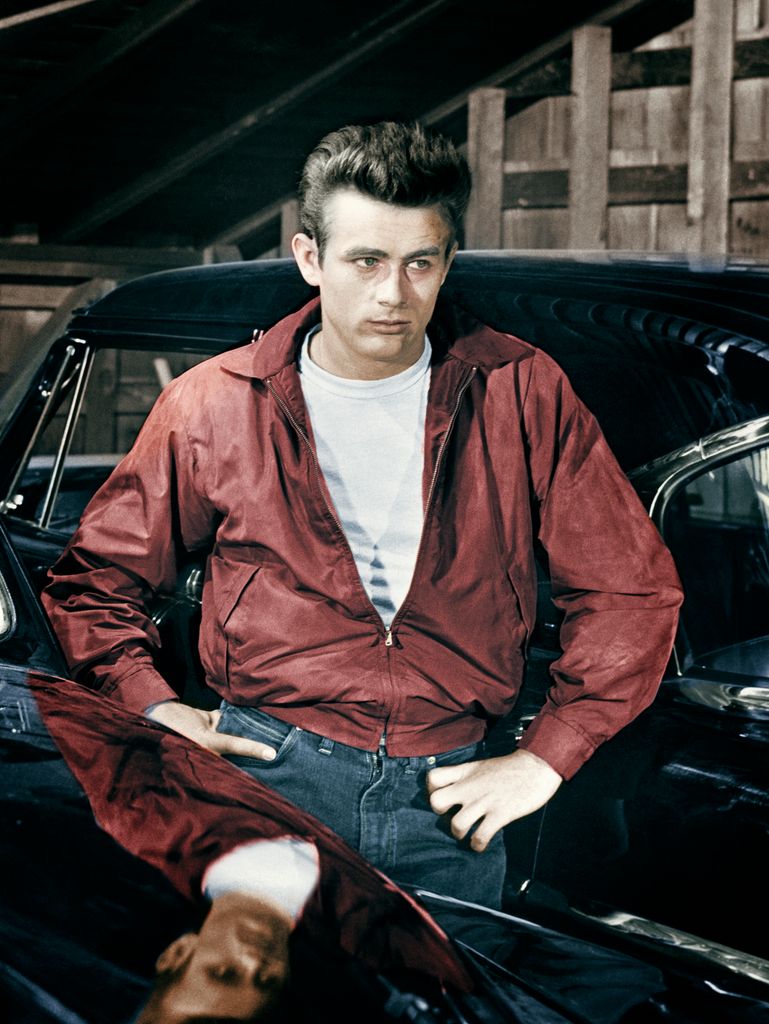 James Dean in his breakthrough movie, Rebel Without a Cause