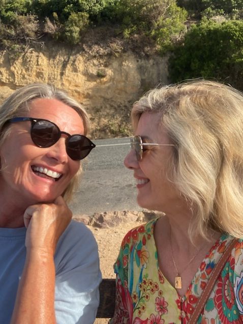Glynis Barber y su hermana tienen una gran comunicación