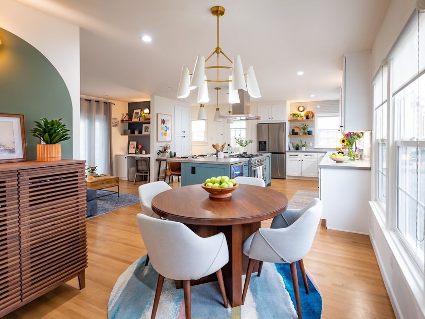 Property Brothers open kitchen ideas and inspiration kitchen island cooktop