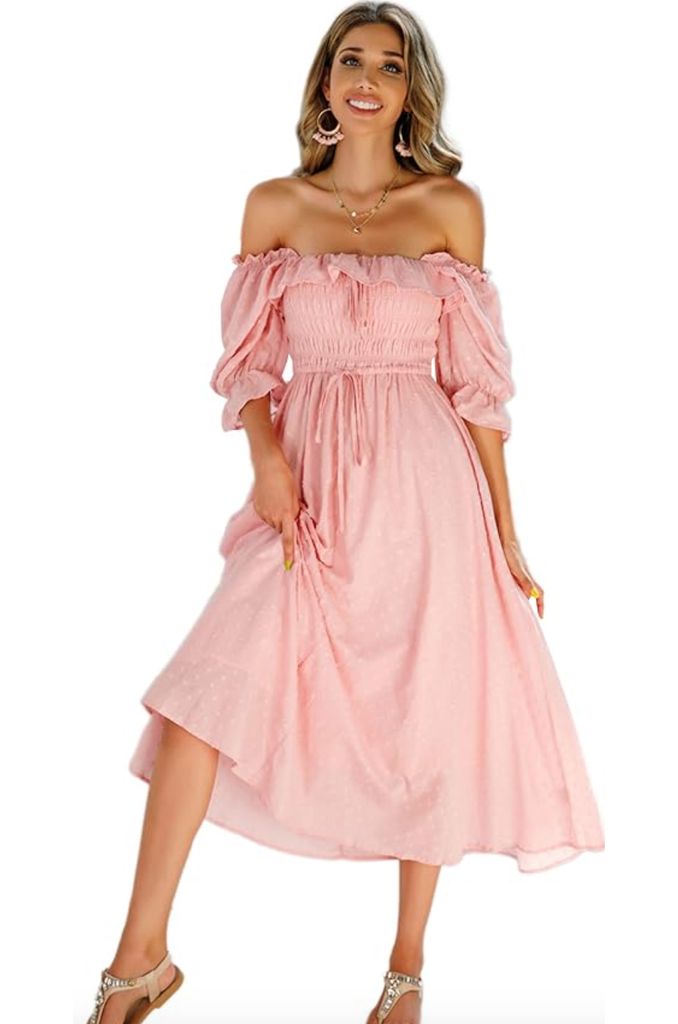 Amazon dress pink