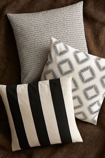 H&M striped cushion