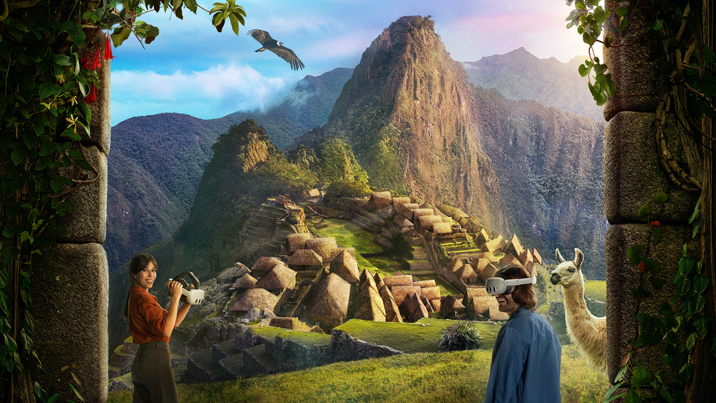 A VR experience of Macchu Pichu