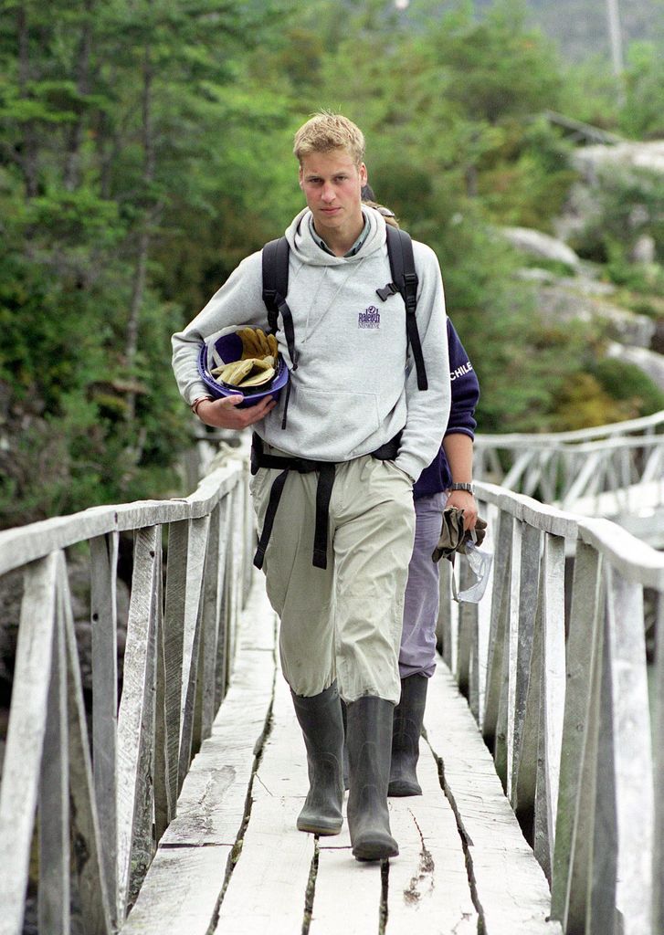  Prince William During His Raleigh International Expedition In Southern Chile