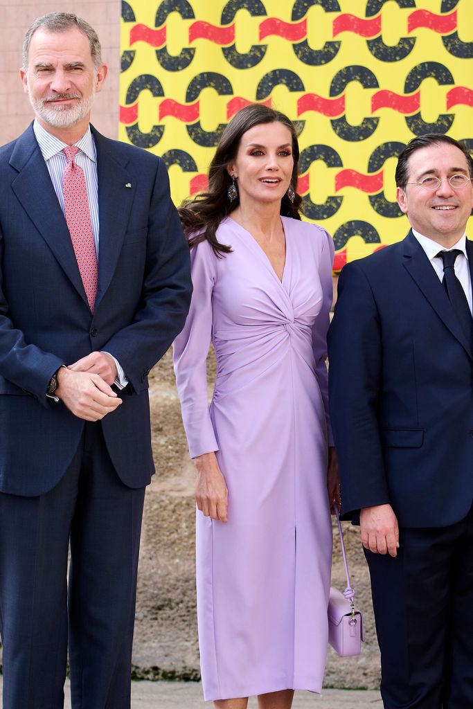 King Felipe VI and Queen Letizia of Spain on March 27, 2023