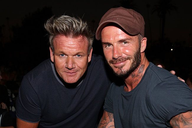Gordon Ramsay David Beckham 2016