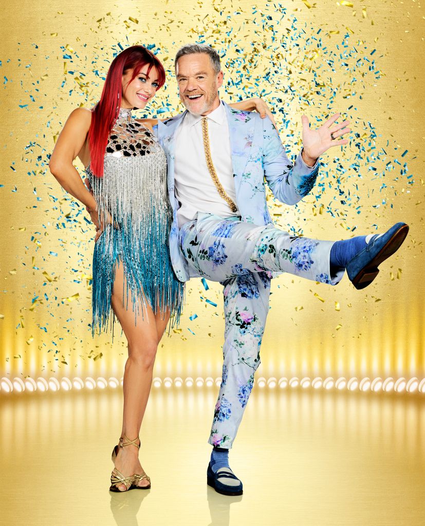 Dianne Buswell and Stefan Dennis on Strictly Come Dancing