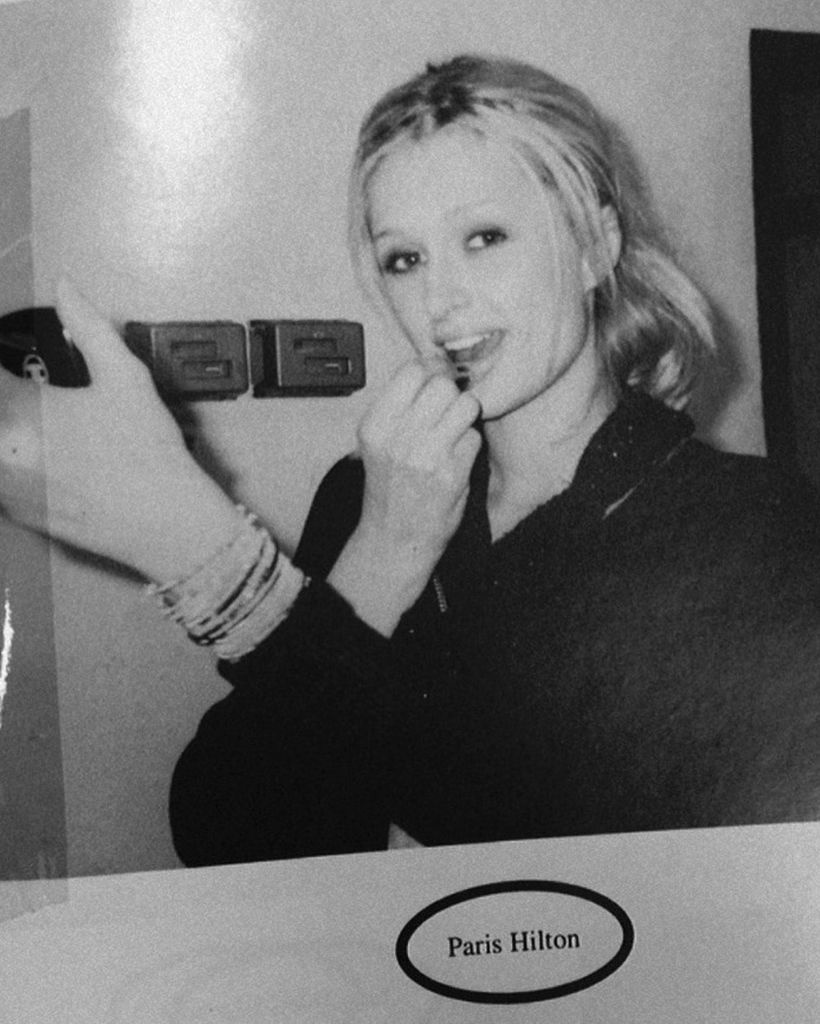 Paris Hilton posted throwback photos from her school days