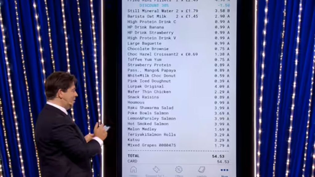 Michael McIntyre exposed Tony Bellew's receipts