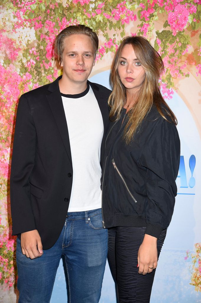 Valter Skarsgard with his sister Eija Skarsgård