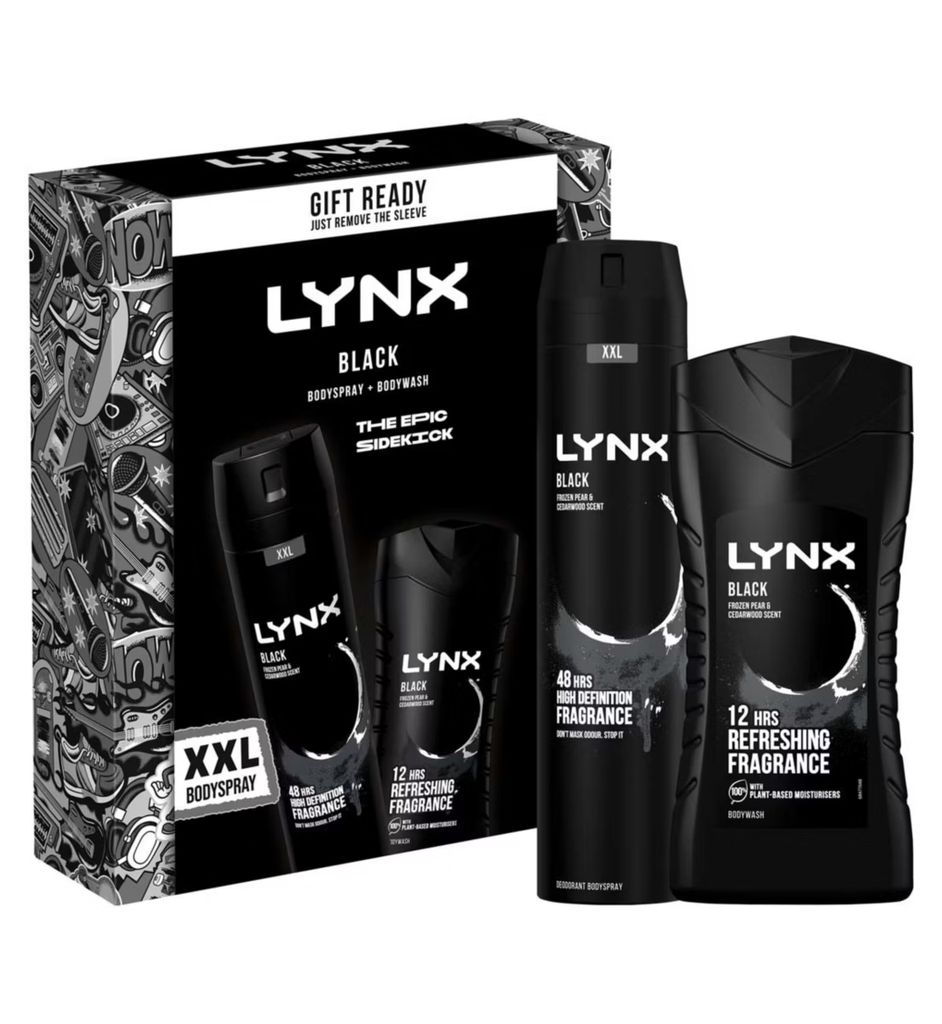 Lynx Black Duo XL Giftset