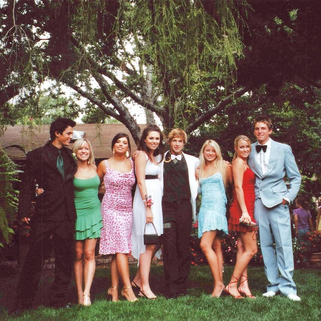 Cast of Laguna Beach at their 2004 prom
