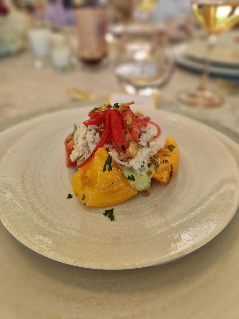 Starter at Brooklyn Beckham's dinner