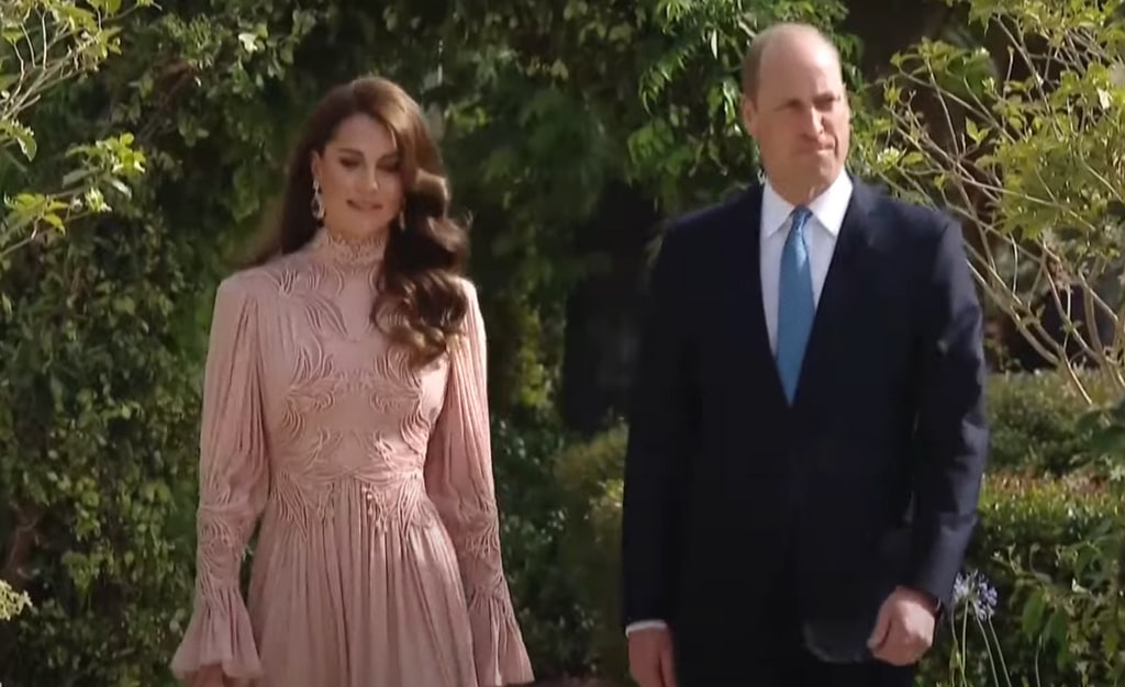 Princess Kate looked beautiful in Elie Saab while Prince William was dapper in a suit