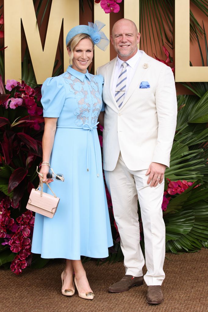 Zara Tindall dan Mike Tindall di Magic Millions