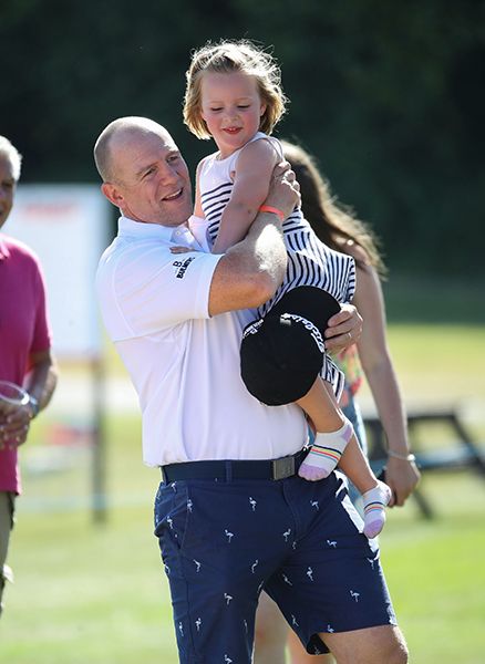 mike tindall and daughter mia