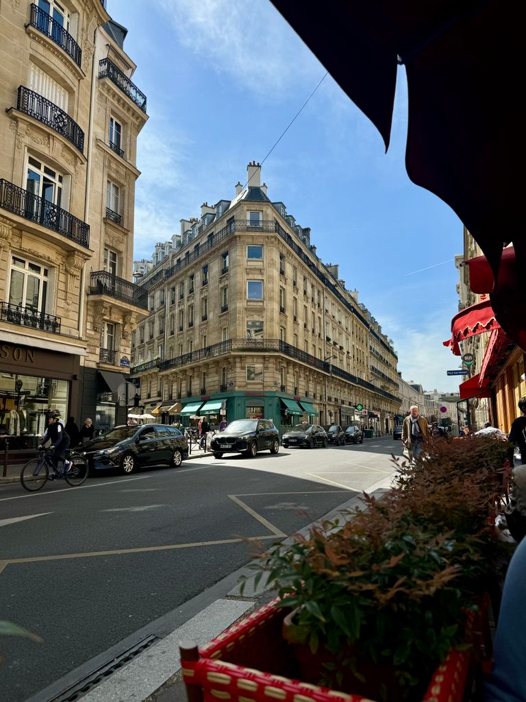 View from Le Stella in Paris