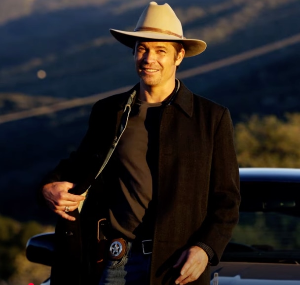 A man in a cowboy hat