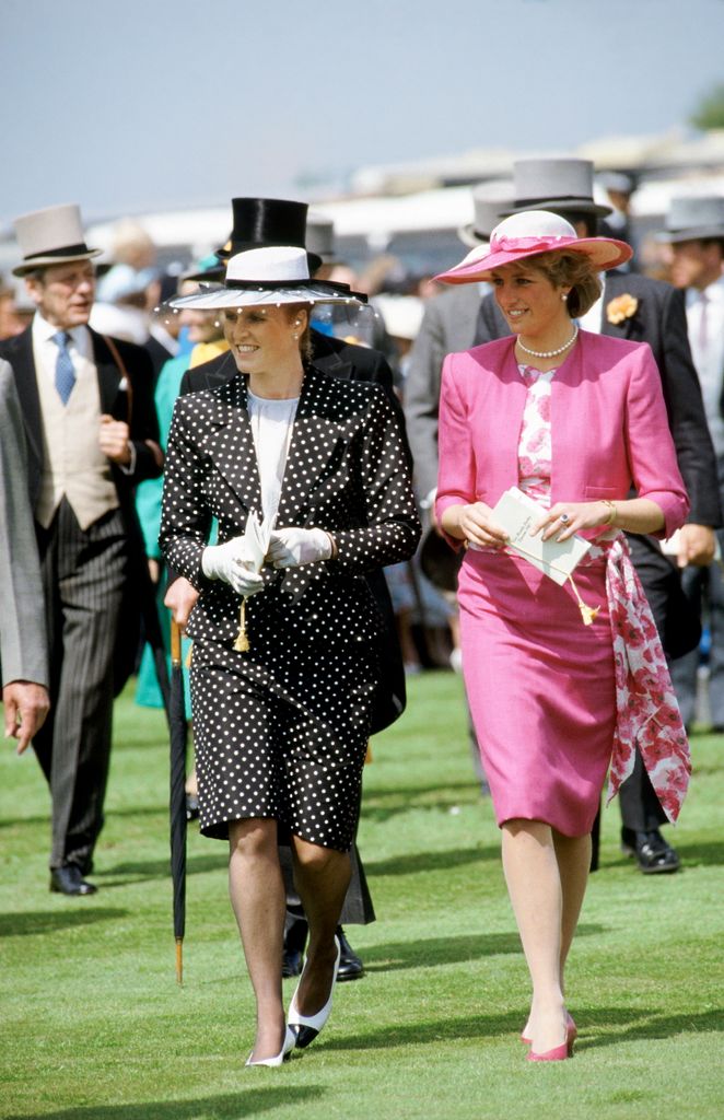 Sarah para marchitar puntos aparte de la princesa Diana Pink