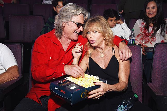 Goldie and Kurt at the movies