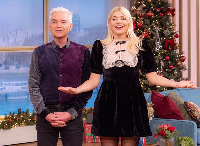 Holly and Phillip present This Morning Christmas show