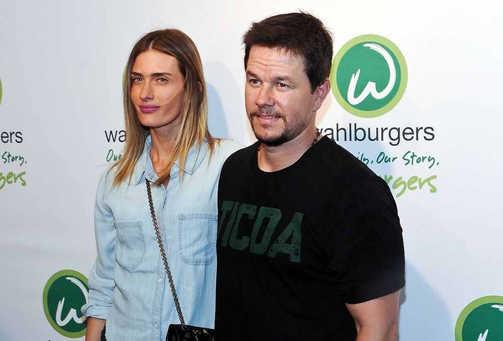 Rhea Durham and Mark Wahlberg attend the Wahlburgers Coney Island Preview Party at Wahlburgers Coney Island on June 23, 2015 in New York City