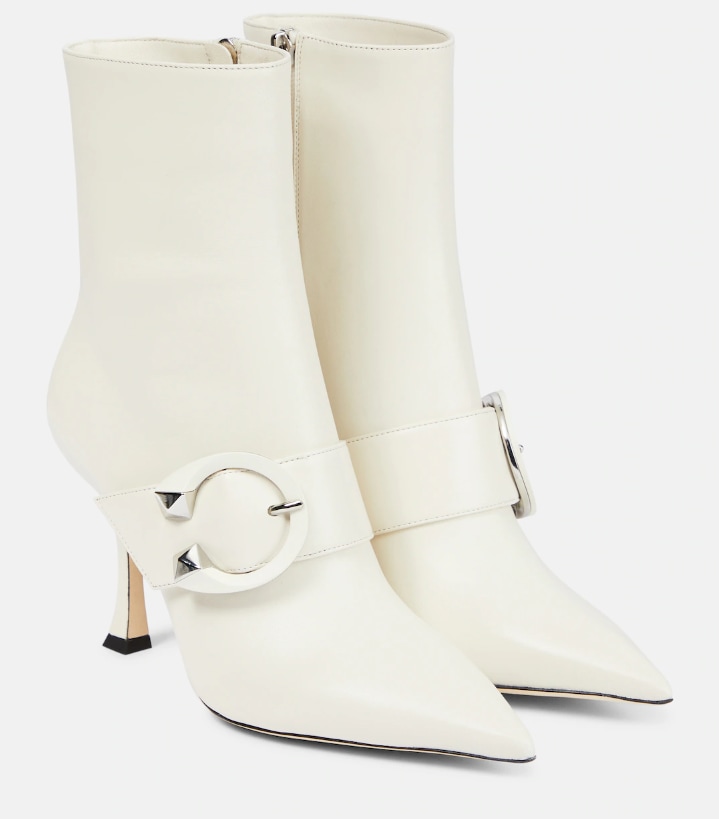Magik 90 Leather Ankle Boots - Jimmy Choo