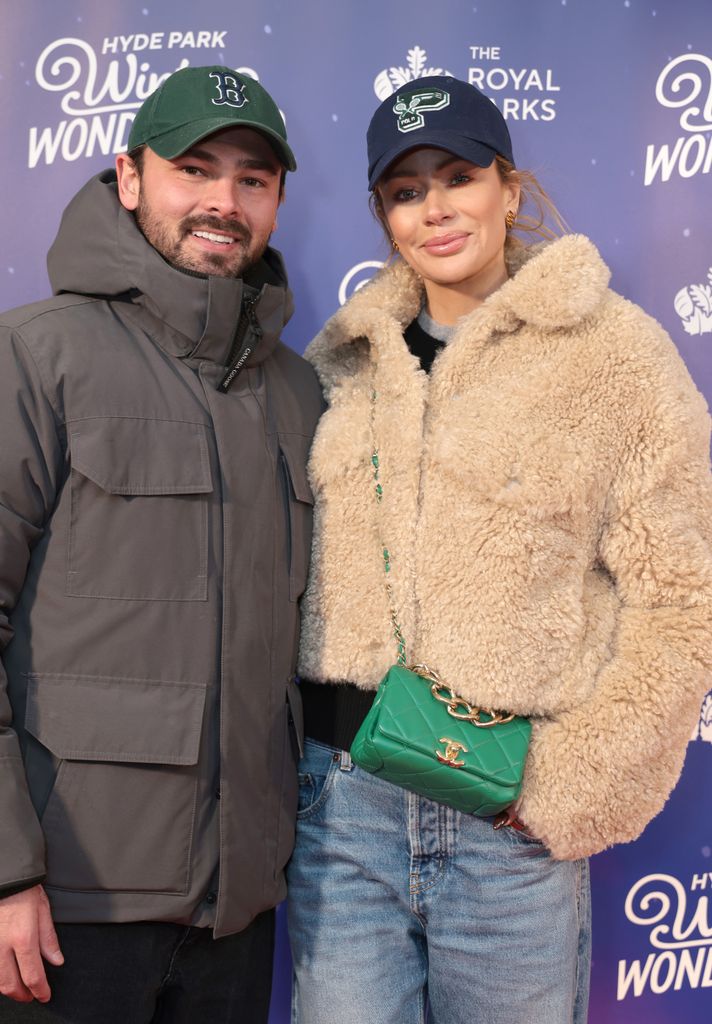 Olivia attended the Winter Wonderland 2024 press night with husband Bradley Dack.