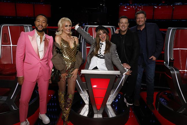 the voice judges posing for photo