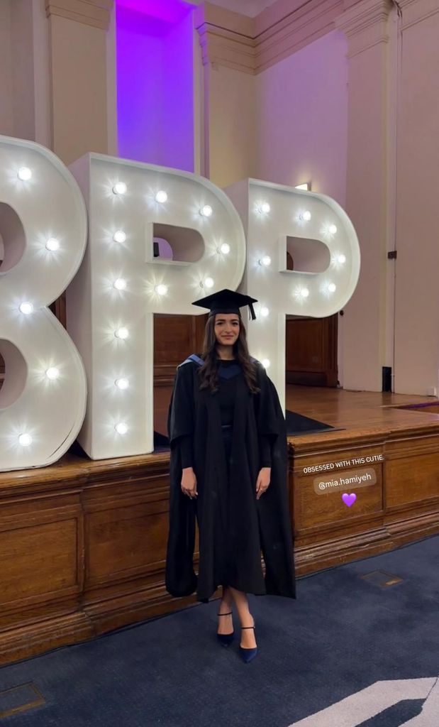 Amal's niece is following in her famous aunt's footsteps