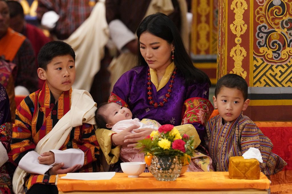 Big brothers Prince Jigme Namgyel Wangchuck and Gyalsey Ugyen Wangchuck