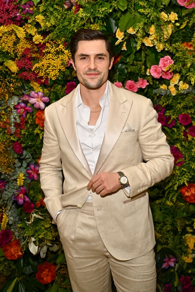 Phil Dunster attends the British Vogue And Tiffany & Co. Celebrate Fashion And Film Party 2024 