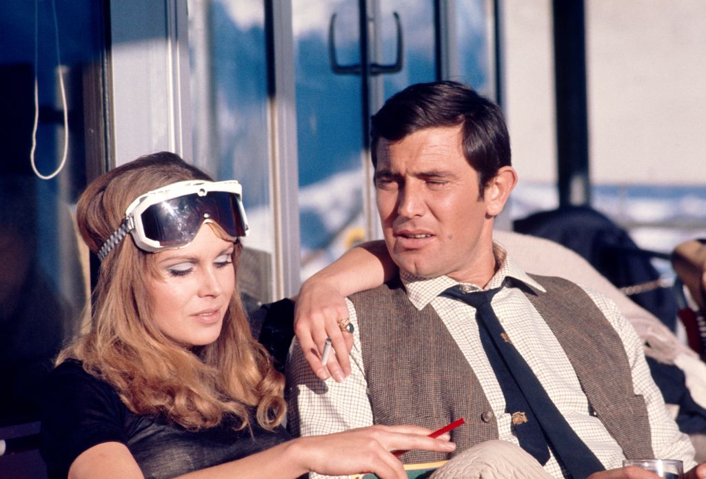 George Lazenby et Diana Rigg dans les services secrets d'Om Her Majesté
