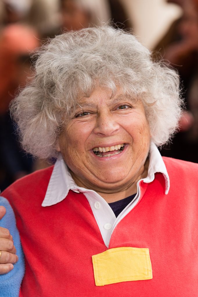 Miriam Margolyes attends the "Where is Peter Rabbit?" gala performance at Theatre Royal Haymarket on April 09, 2019 in London, England