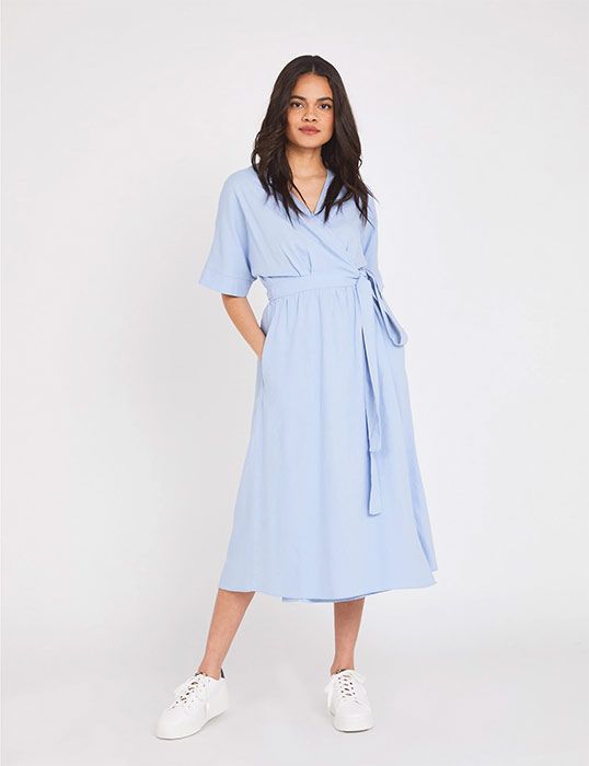 blie tie dress